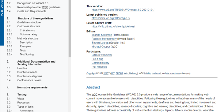 wcag 3.0-accesibilidad-pautas-novedades