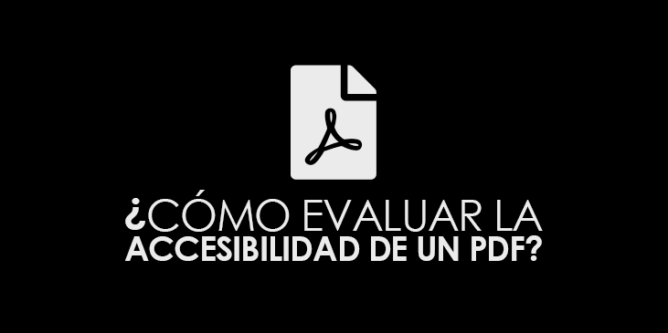 Accesibilidad en los pdf