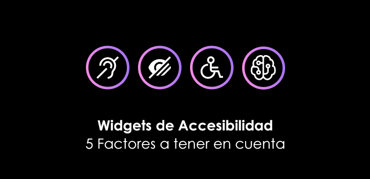 Ejemplos de widgets de accesibilidad mejorando la usabilidad de un sitio web